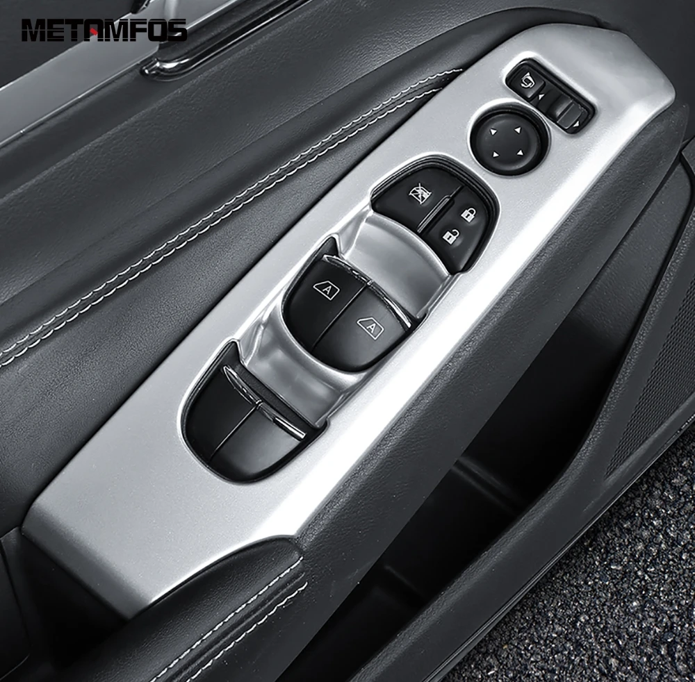 Крышка переключателя стеклоподъемника для Nissan Altima 2019 2020 из углеродного волокна