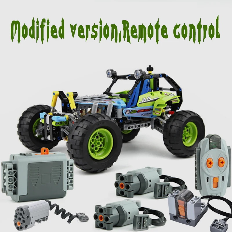 Lepining Technic RC Гусеничный строительный блок функции автомобиля серводвигатель