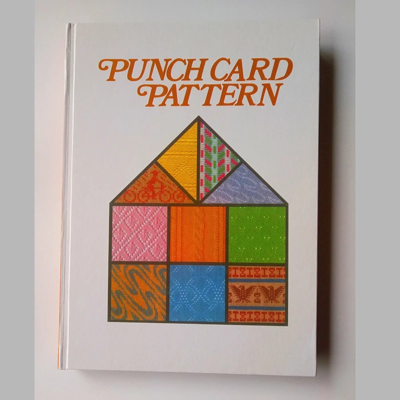 Брат вязальная машина DIY свитер объем Punchcard шаблон Книга 319 страниц Бесплатная