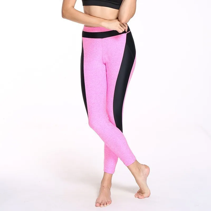 Женские леггинсы с высокой талией быстросохнущие эластичные брюки обтягивающие