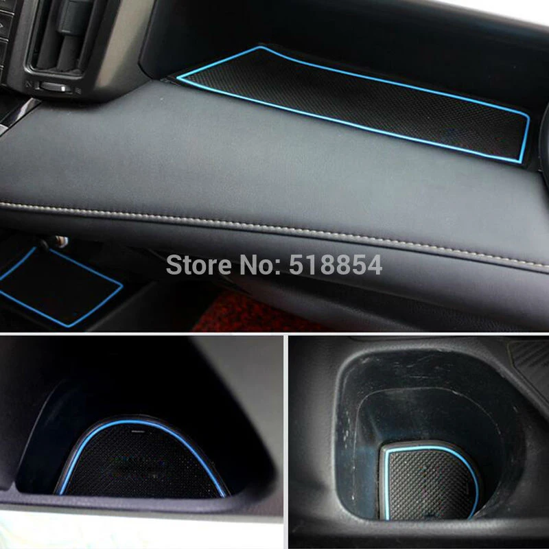 Нескользящие Коврики для дверей коврики Toyota RAV4 RAV 4 2013 2014 2015|pad cup|pad padpad for cup |
