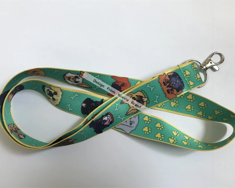 

Custom lanyard for kindergarten identity Card neck strap,customized logo lovely animated cartoon printing children lanyards