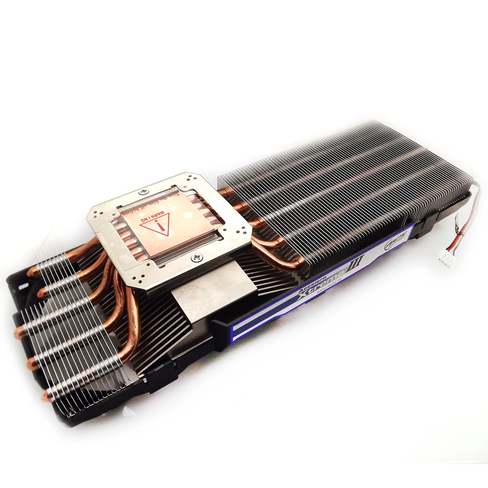 Accelero Xtreme III VGA Cooler 3 тихий 92 мм ШИМ вентиляторы для AMD и nVidia GTX 285 280 275 260 вентилятор