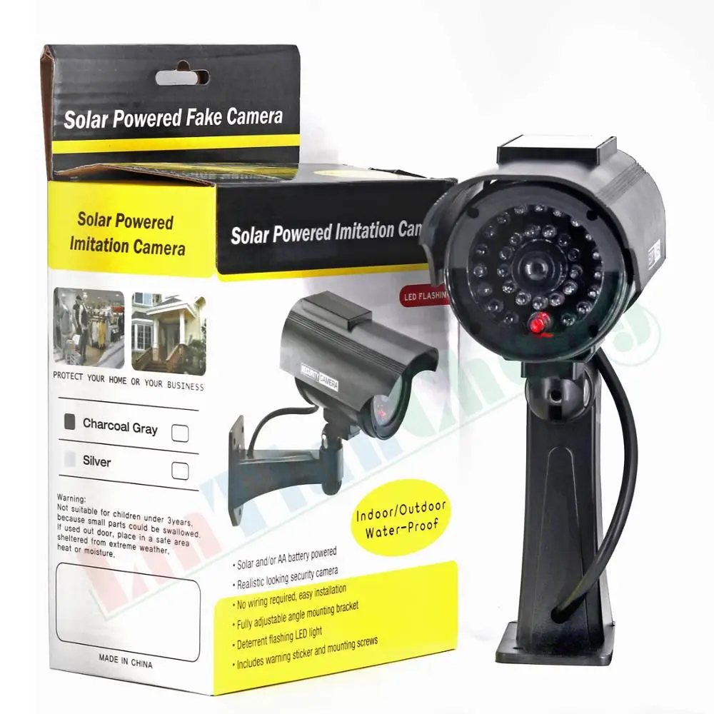 LINTIANCHENG муляж камеры солнечной системы видеонаблюдения Наружная цилиндрическая