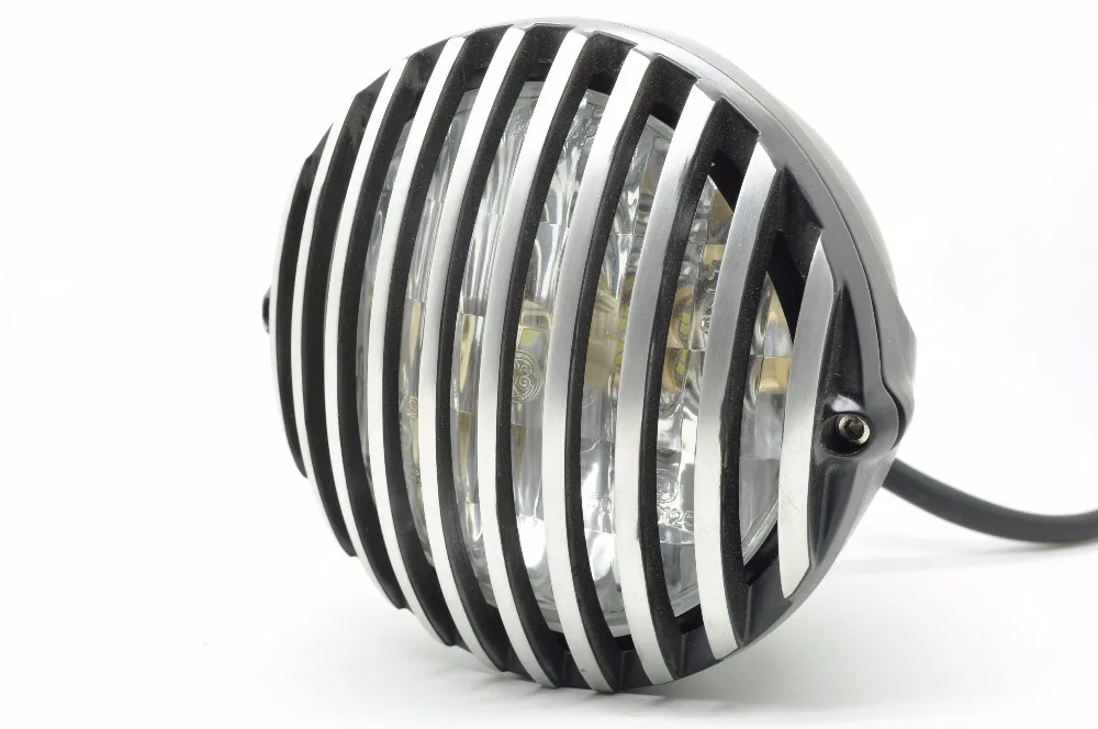 Черный винтажный старинный стиль чоппер мотоцикл поплавок светильник уличная