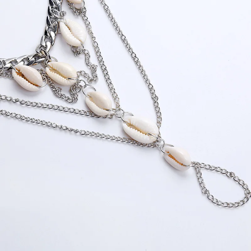 2019 new fashion summer barefoot natural shell beach anklet bracelet jewelry gift | Украшения и аксессуары