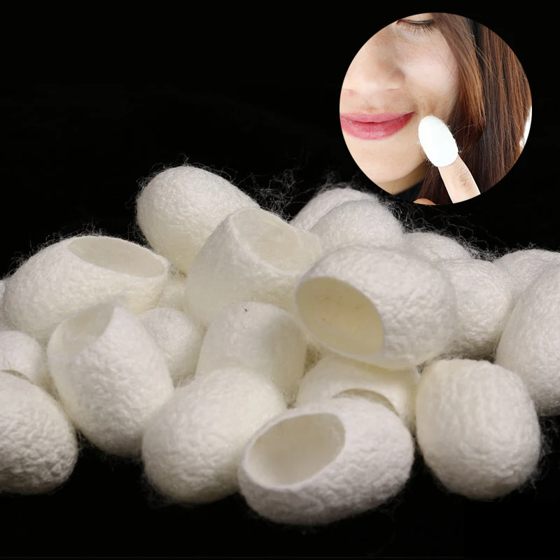 30 шт./лот Шелкопряд коконы мяч эффективное очищающее средство для лица Уход за