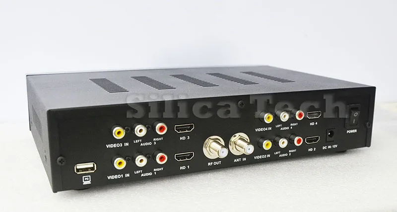 Оригинальный модулятор Satlink WS-7990 4 Route DVB-T HDMI/AV вход | Электроника