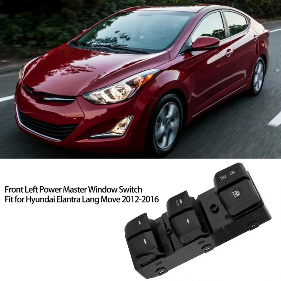 Передний левый выключатель питания 93570-4V000 подходит для Hyundai Elantra Lang Move 2012 2013 2014 2015