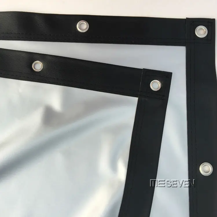 200 дюймов 16:9 настенный мягкий ПВХ Серебристый Большой проекционный экран