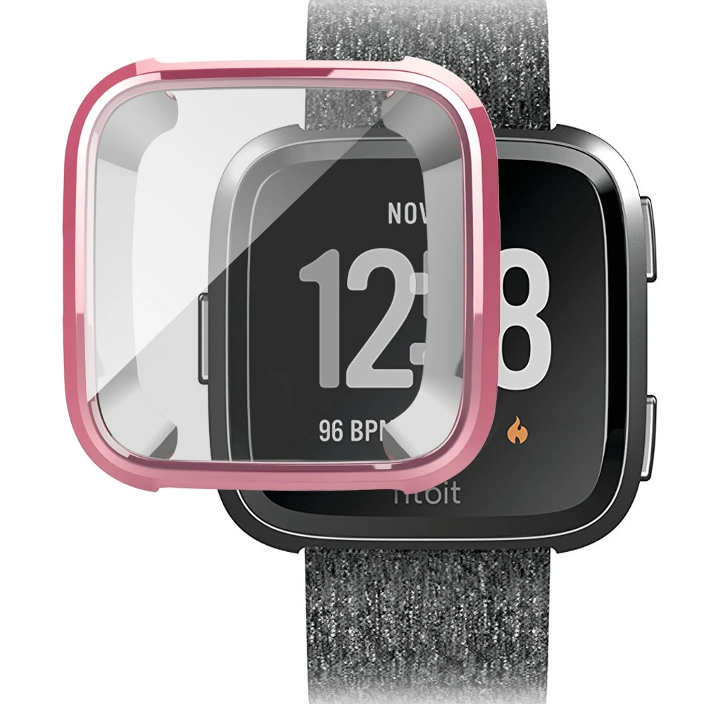 Новый ультратонкий мягкий чехол из ТПУ с покрытием для Fitbit Versa силиконовые чехлы