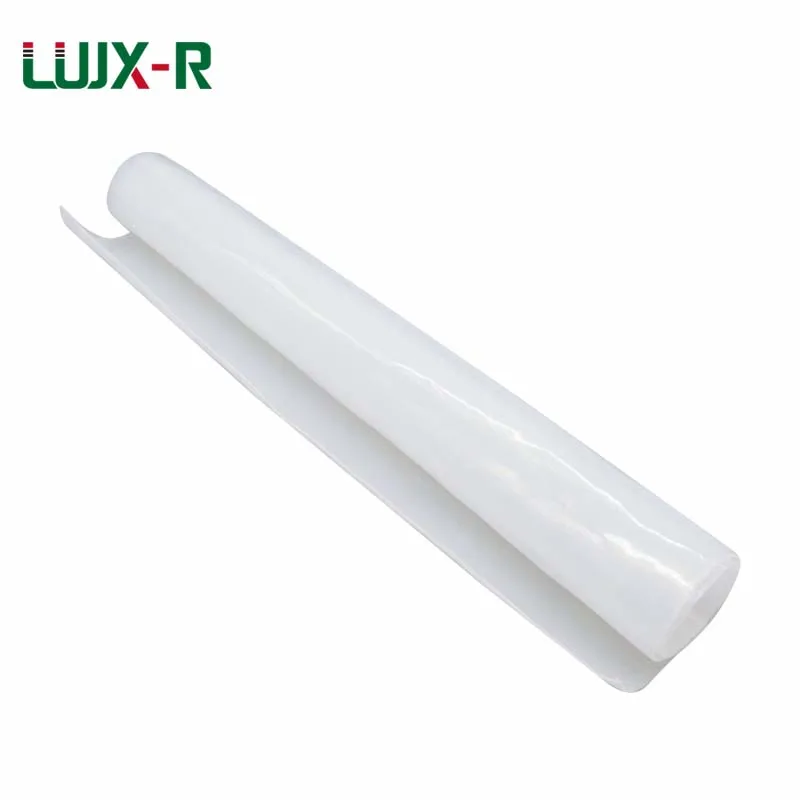 LUJX-R толщина 2 мм/3 мм/4 мм силиконовый резиновый лист белый уплотнитель VMQ
