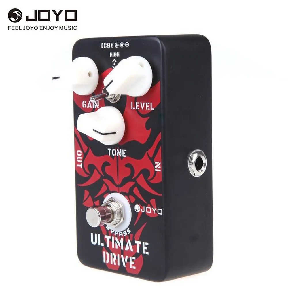 Гитарные эффекты JOYO JF 02 Ultimate Overdrive Pedal с настоящим байпасным проводным