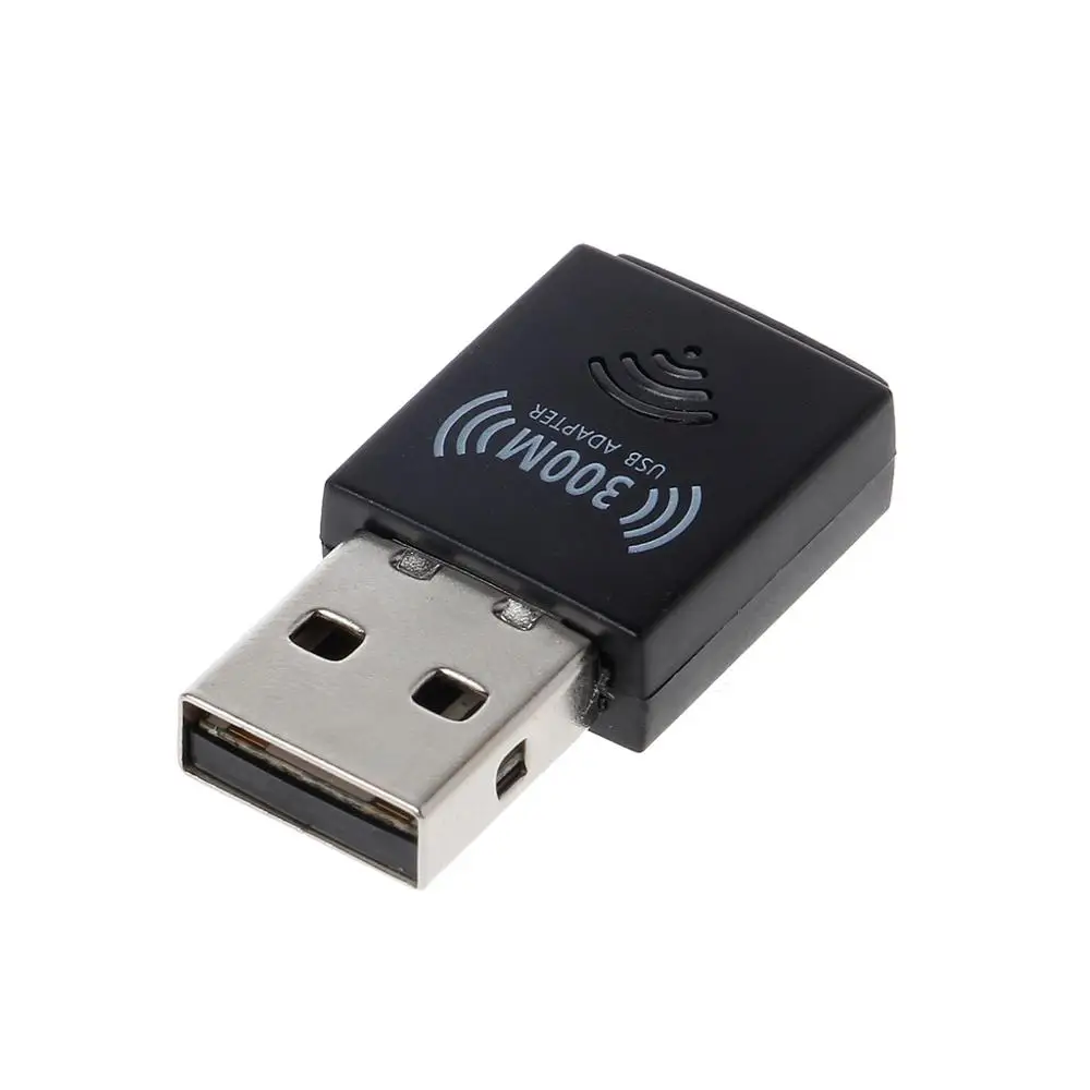 Мини 300 Мбит/с USB RTL8192 Wifi ключ WiFi адаптер беспроводной приемник сетевая карта
