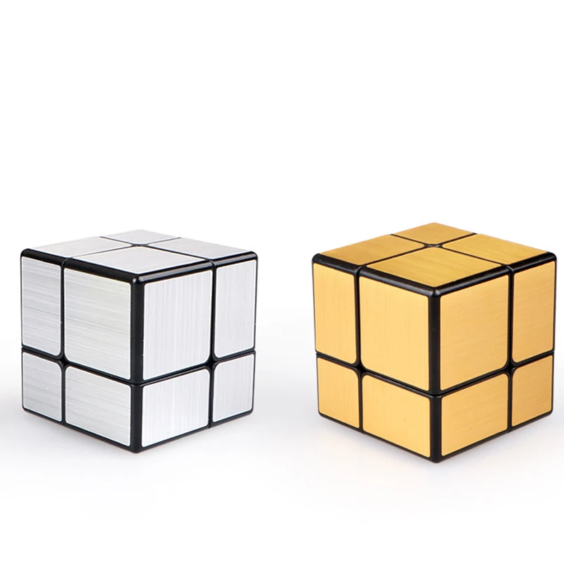 Кубики 2x2 второй заказ зеркальный куб классическая форма деформация гладкая и