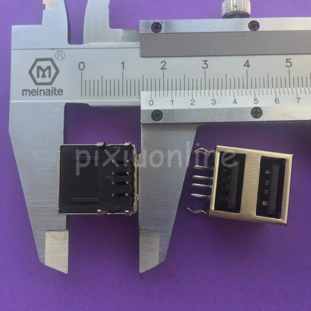 Гнездовой разъем типа А USB G43Y, 2-1 комплект для подключения данных и зарядки, 2 шт. (art.: 7a43200e9) - 7a43200e9