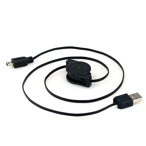 0,7 м выдвижной мини-usb зарядный кабель для радио беспроводной гид системы F4503A