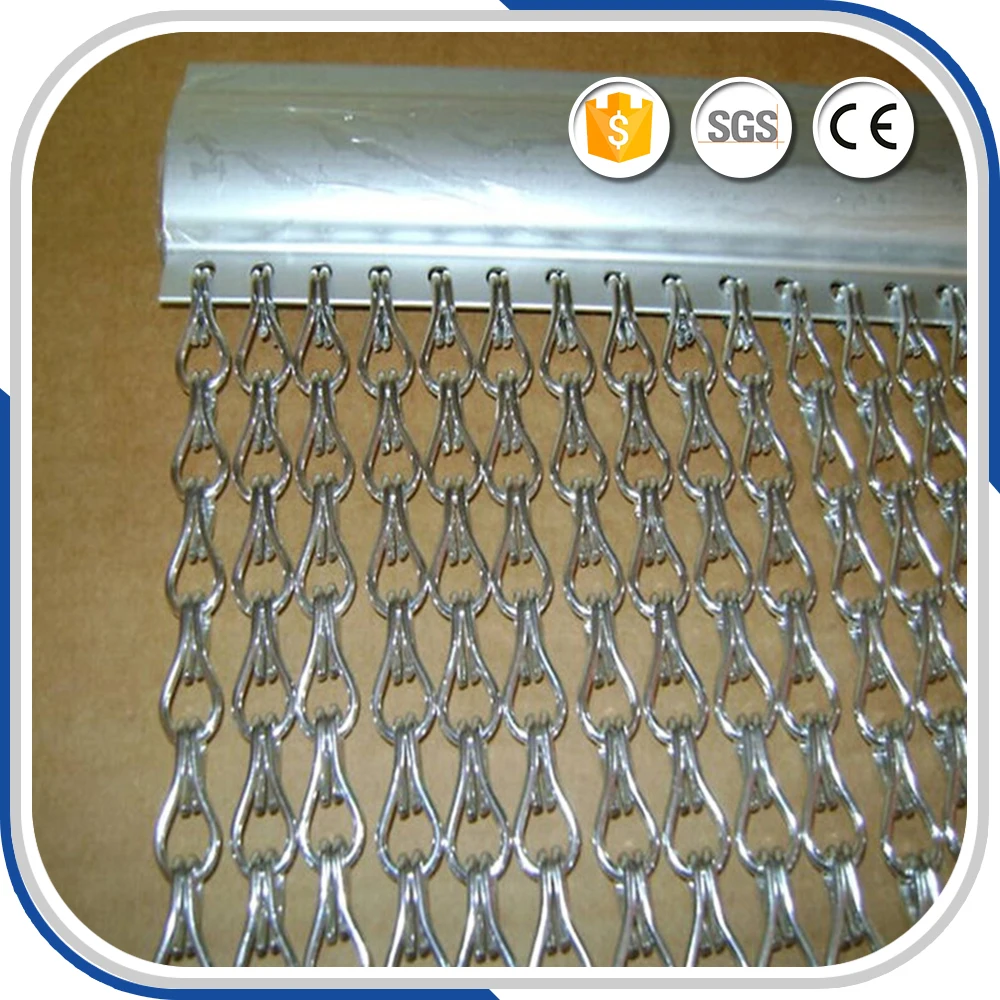 Алюминиевая цепь для защиты от насекомых|insect screen|fly door screensfly screen |