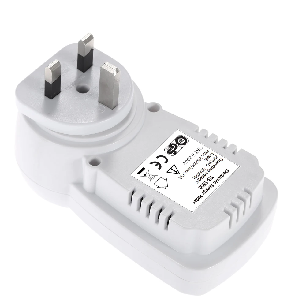 Цифровой ваттметр с ЖК дисплеем измеритель мощности анализатор напряжения ватт