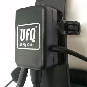 UFQ AV Mike-2 авиационная гарнитура микрофон костюм для Bose QC25, QC35 также может работать с sony или Sennheiser наушники хорошего качества