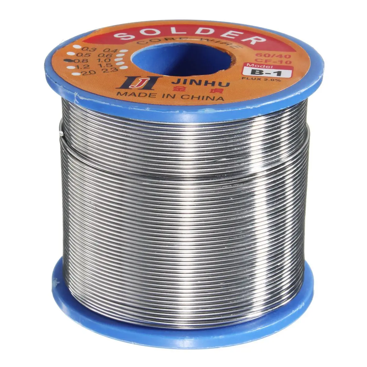 JINHU 450 г 60/40 Оловянно свинцовый припой проволока с канифольным ядром пайка 2% флюс 0