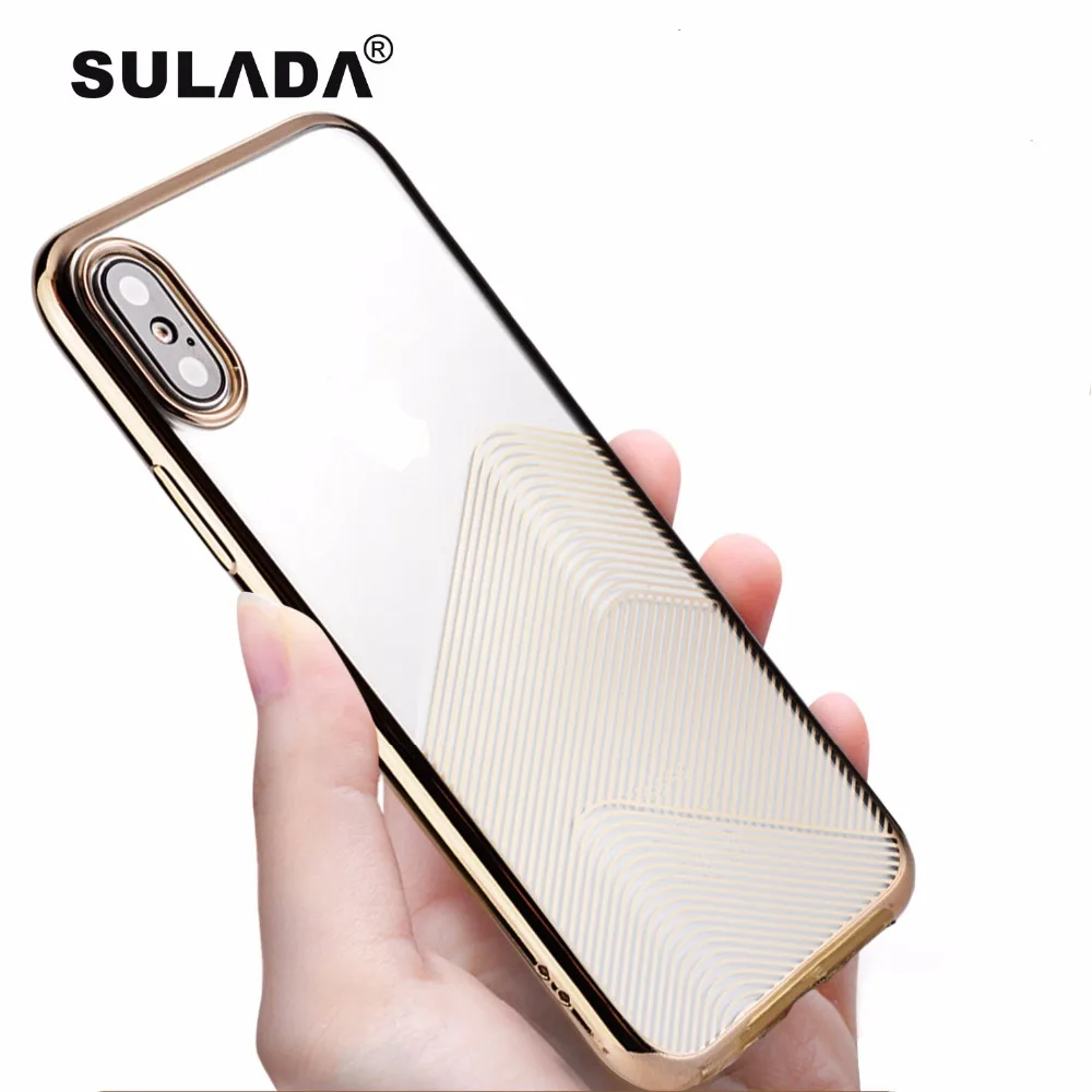 SULADA Прозрачный чехол для iPhone XR 6 1 &quotМягкие TPU кремния покрытие Задняя крышка Xs Max х