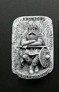 

Датский Kronborg Holger стерео резиновый магнит на холодильник