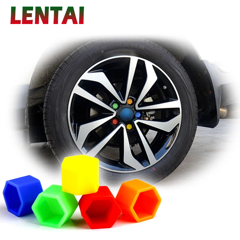 Овере 20 шт. автомобиль Силиконовое колесо концентратор с крышкой для винта Citroen C4 C5 кіа Cerato Sorento Ceed Защитные