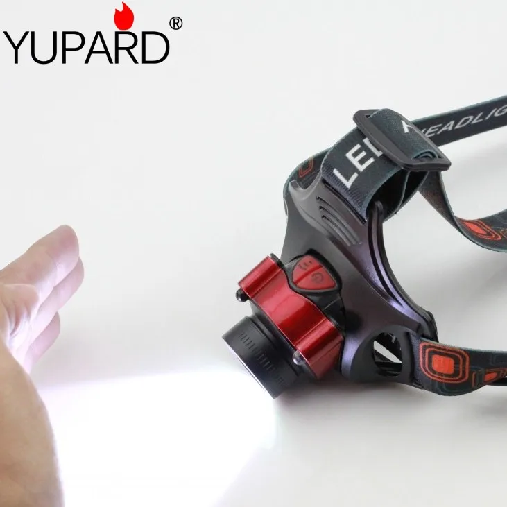 Налобный фонарь yupard Индуктивный XM-L T6 светодиодный инфракрасный датчик налобный