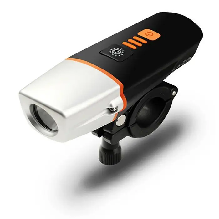 Водонепроницаемая светодиодная фара для велосипеда свет USB Перезаряжаемый MTB