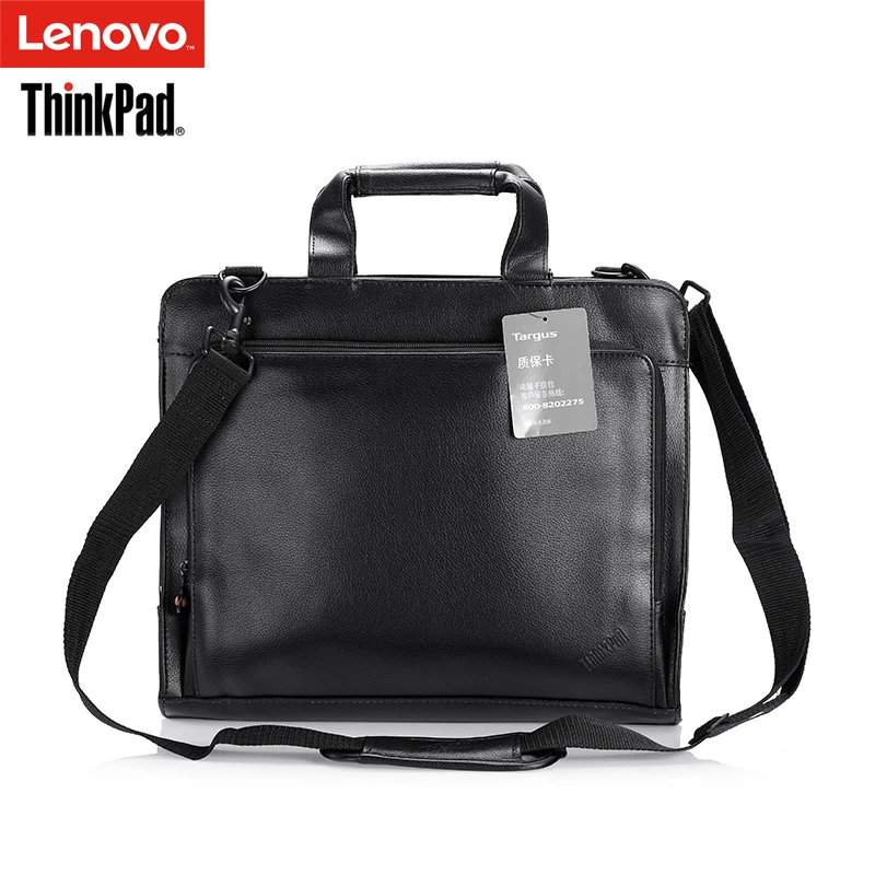 Оригины lenovo ThinkPad ноутбук сумки через плечо бизнес портфель кожаная сумка для 12
