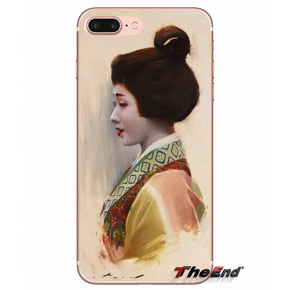 Для iPhone X 4 4S 5 5S 5C SE 6 6S 7 8 Plus Samsung Galaxy J1 J3 J5 J7 A3 A5 2016 2017 японский красивый чехол для