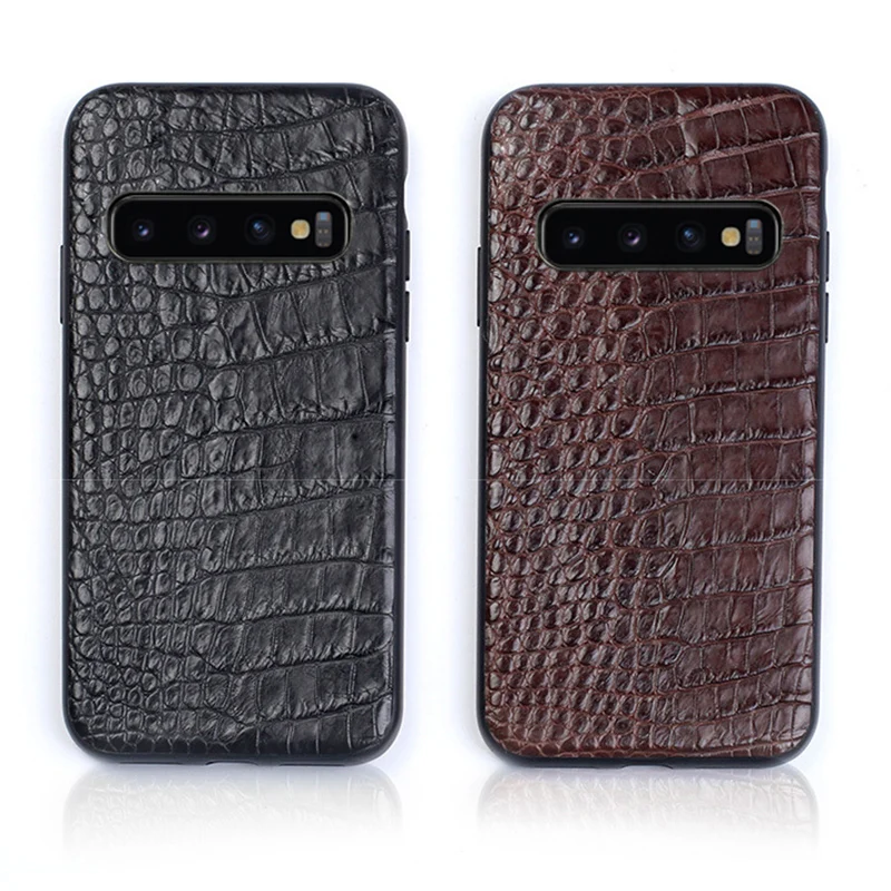 

Alligator Phone Cases For Samsung Galaxy S6 S7 S8 S9 S10 Plus Crocodile Skin Case For Note 8 9 A5 A7 A8 2018 J3 J5 J7 2017 case