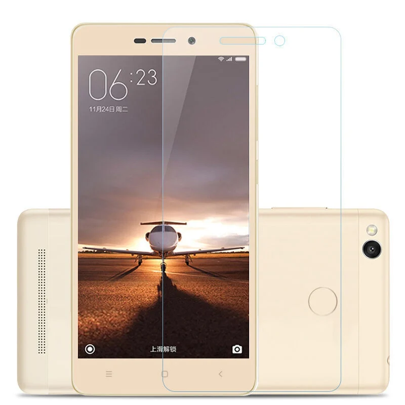 For Xiaomi Redmi 3S Tempered Glass Redmi 3 Pro Screen Protector Protective Film  for Xiaomi Redmi 4A 5A 6A 7A Note 3 Pro 152mm