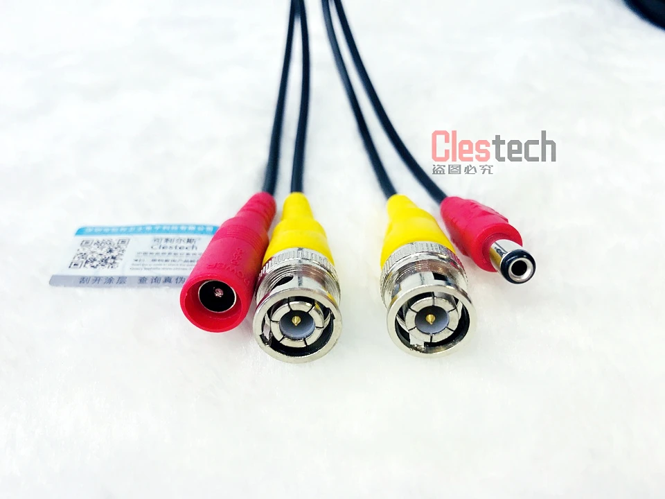 Удлинитель медный для камеры видеонаблюдения удлинитель с BNC + DC 2 в 1 цифрового
