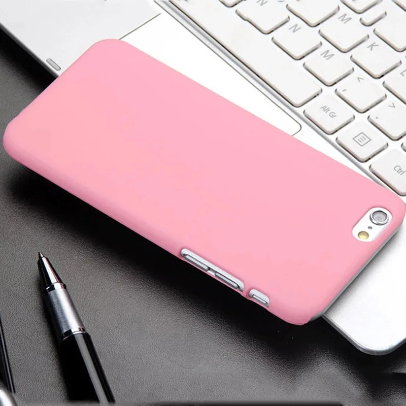 Funda For iphone 7 Plus Case Colorful Full Protected Frosted Matte Hard Cover Coque Shell |