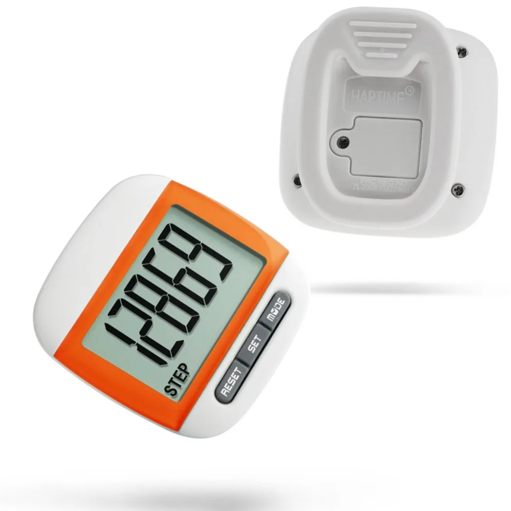 7 in 1 Waterproof Portable Step Movement Calories Counter Multi-Function Digital Pedometer Distance Run Monitor Ultra-light