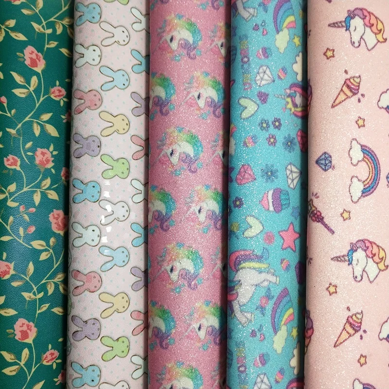 Чистый запас -- грязный 1 комплект (5 шт.) А4 Размер 21х29см Алиса блеск Cuero Sintetico кожа