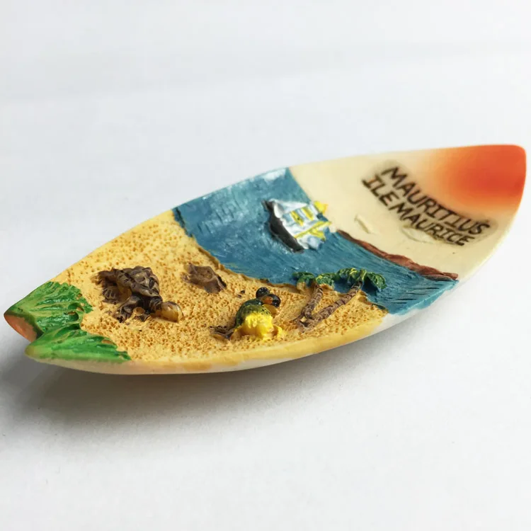Mauritius Canoe Fridge Magnets Creative Ship Design Refrigerator Stickers Home Decoration Travel Souvenirs | Дом и сад