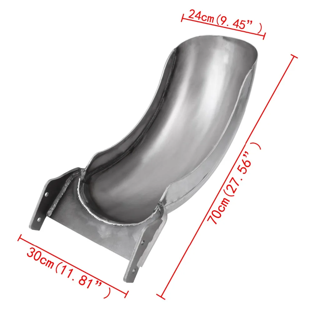 9&quot Rear Fender Frame 180/200 Wide Mudguard For Softail Harley Davidson Chrome | Автомобили и мотоциклы