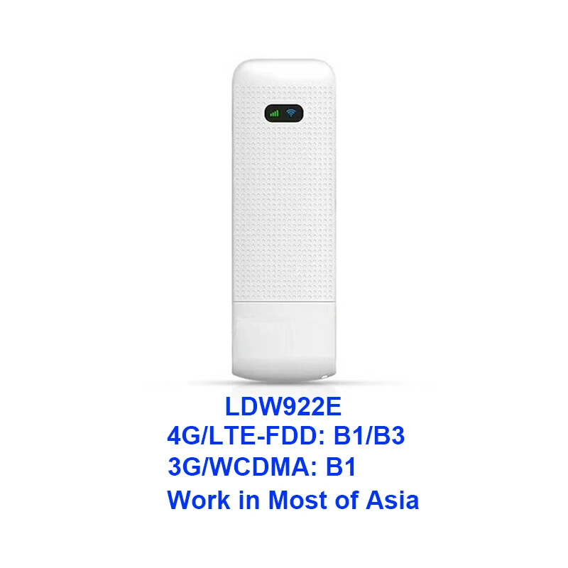 LDW922E TIANJIE 3g 4G lte Универсальный WiFi роутер мобильный портативный модем wifi 4g мини беспроводной USB модем ключ sim-карта модем pk alcatel - Цвет: LDW922E