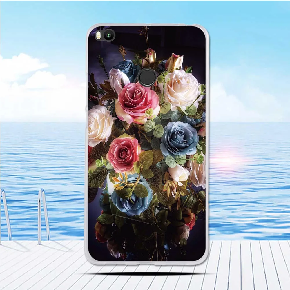 Cover For Xiaomi Mi Max2 Case Soft Silicone TPU Fundas Coque Max 2 Phone Cases Cute Cats Bags Shell Capa | Мобильные телефоны и