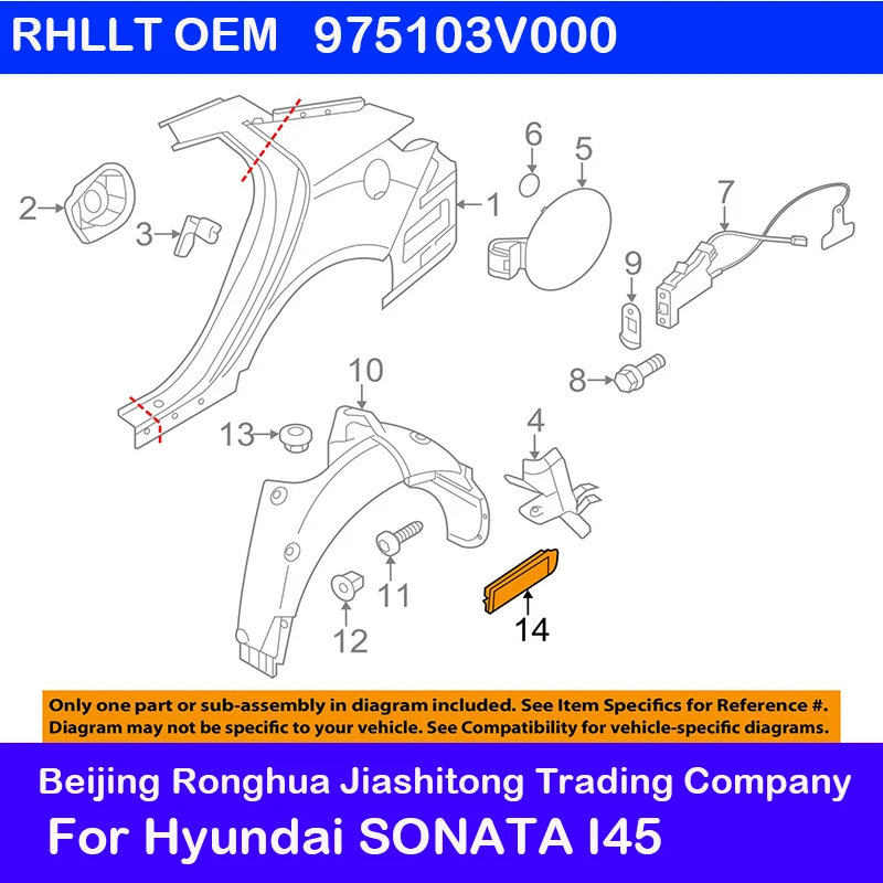 Вентиляционная решетка для Hyundai SONATA YF I45 OPTIMA 11 K5 K7 AZERA11 CADEMAZ 08 975103V000|Переключатели и