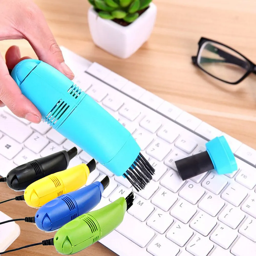 USB пылесос для чистки ПК компьютера ноутбука мини щетка клавиатуры Офисные