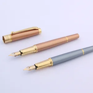 Металлическая ручка для студентов, канцелярские принадлежности для офиса, школьные принадлежности, авторучка