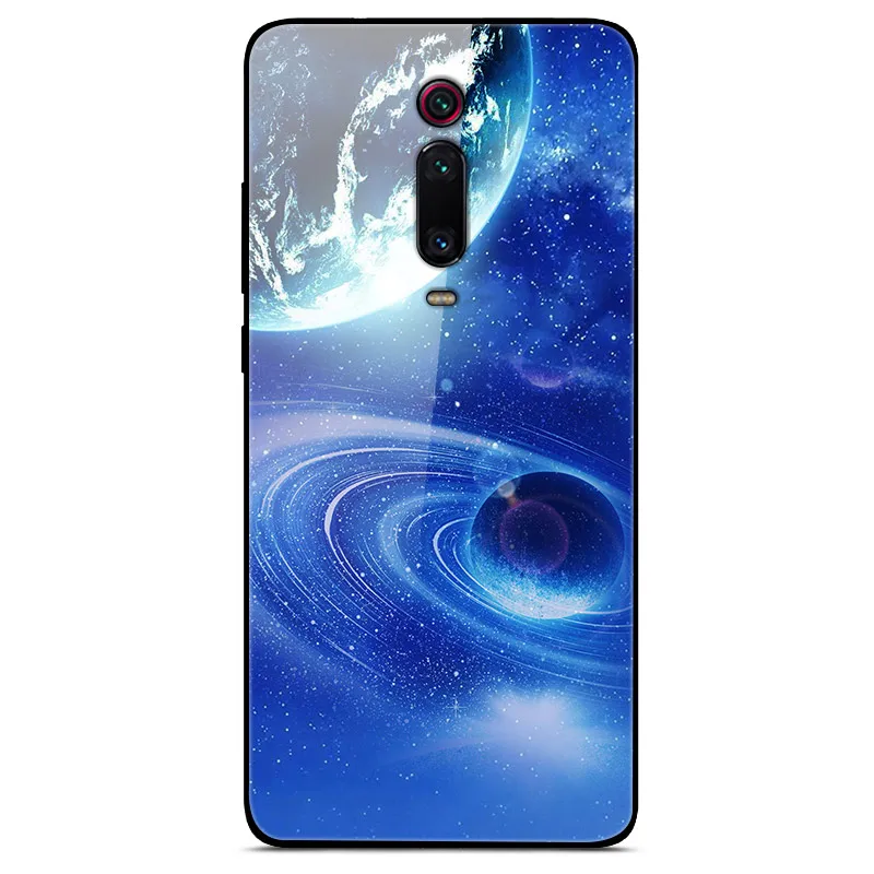6,3" для Xiaomi mi 9T Pro Чехол mi 9T Pro роскошный стеклянный чехол-накладка для Xiaomi mi 9T Pro Чехол mi 9TPro TPU рамка красный mi K20 чехол - Color: as photo 23