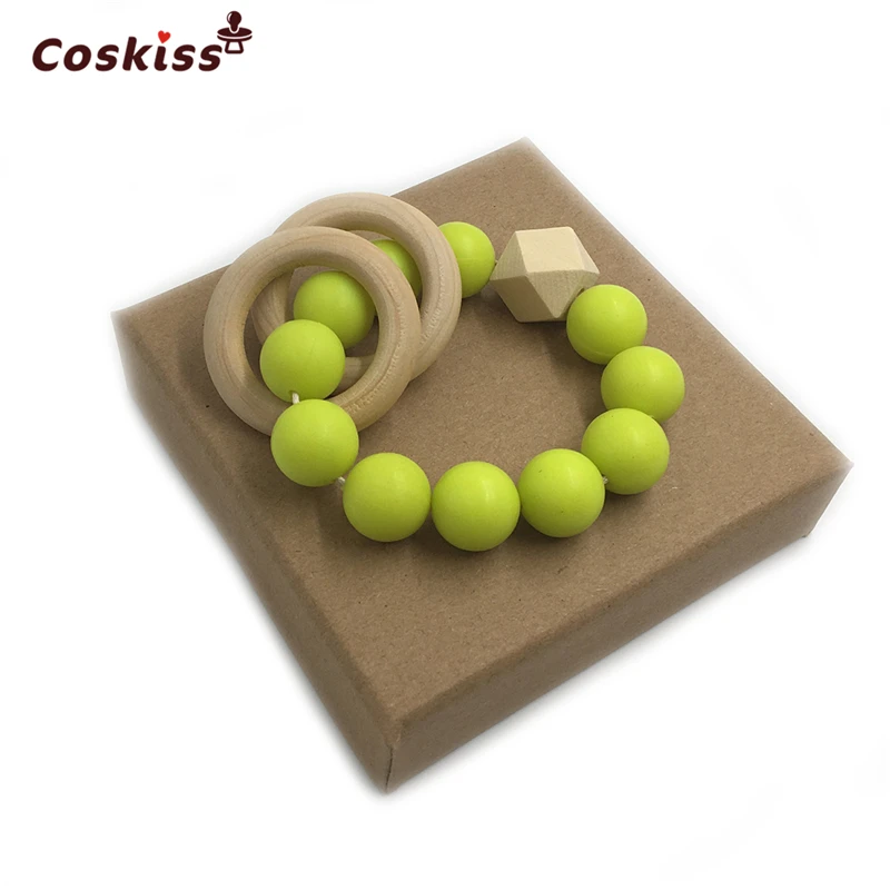 8 шт. детский деревянный Прорезыватель для зубов | Мать и ребенок