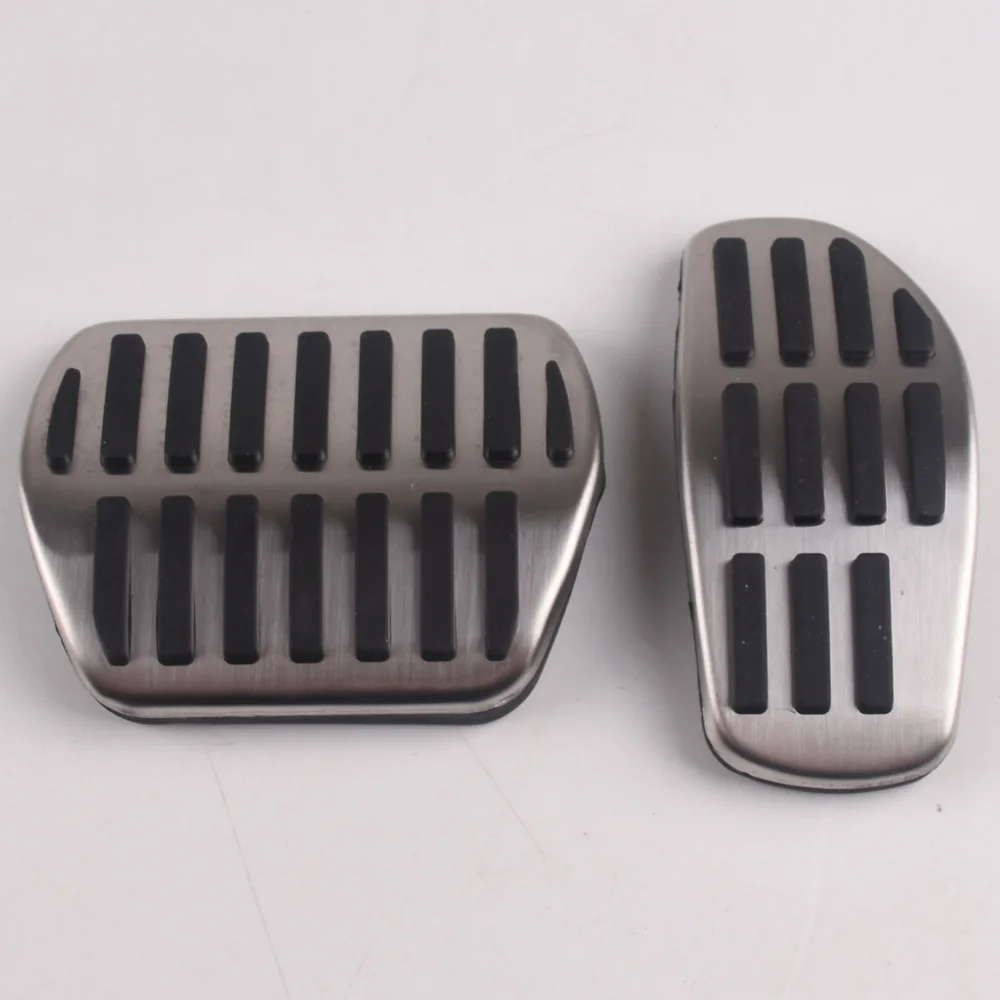 

Car Clutch Brake Accelerator Pedal Foot Rest Pedals Covers For Nissan X-Trail X trail T32 Rogue 2014 2015 2016 2017 2018 AT Car