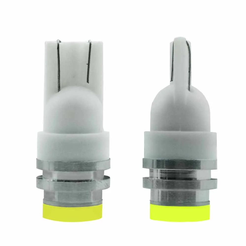 10Pcs T10 LED 3D W5W 194 Bulb 12V Car Styling Bulbs Dome Marker License Plate Light Door Reading Lamp Accessories 6000K | Автомобили и