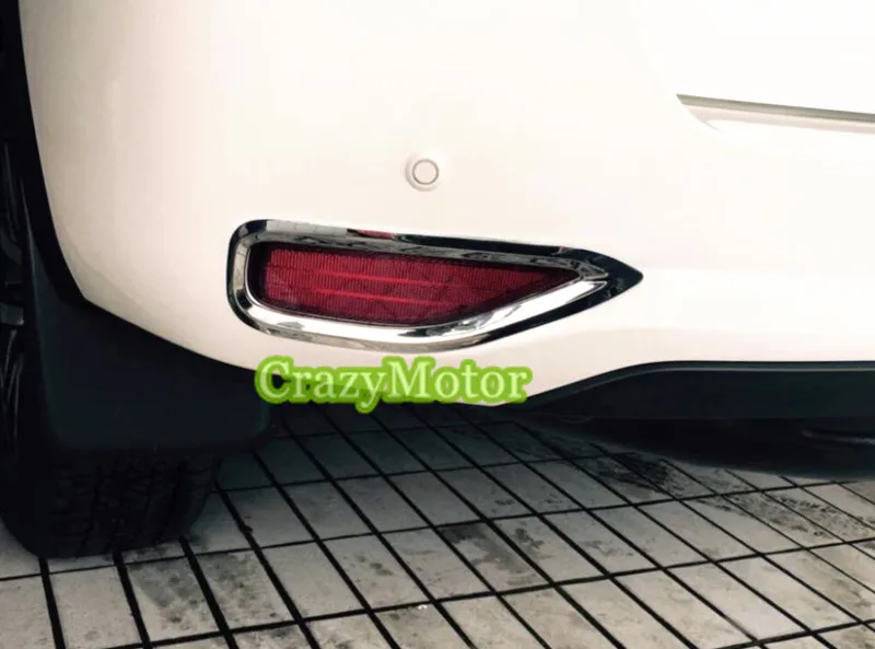 Для Toyota Fortuner AN160 2016 2019 хромированная зеркальная Обложка отделка автостайлинг|style